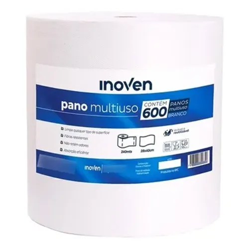 Pano Multiuso Inoven 28x240m 35G Branco