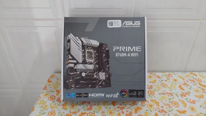 Placa mae asus prime b760m-a wifi ddr 5 lga 1700 i5 i7 i9 semi nova