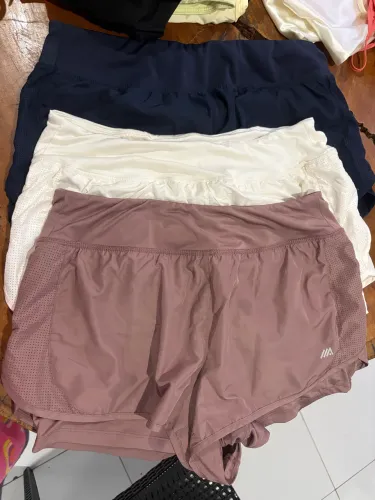 Short duplo de malhar