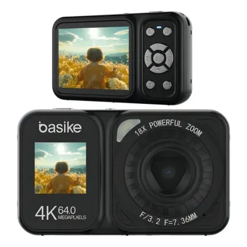 Câmera Fotografica Basike Ba CAM 215 Digital 4k Ultra HD 64mp