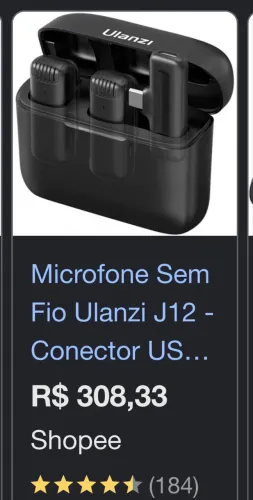 microfone ulanzi j12