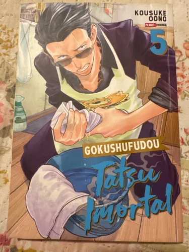 Mangá Gokushufudou: Tatsu Imortal - Volume 5 (Panini)