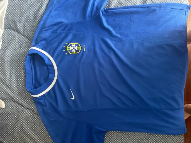 Camisa Brasil Nike 2000 Vintage Original CBF Dri-FIT