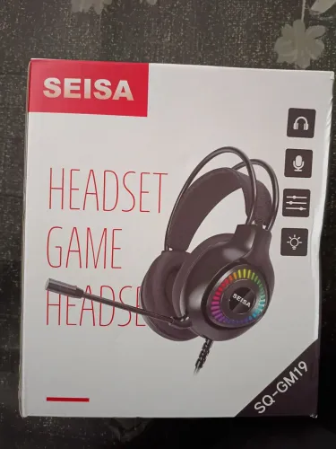 Headset gamer novo na caixa