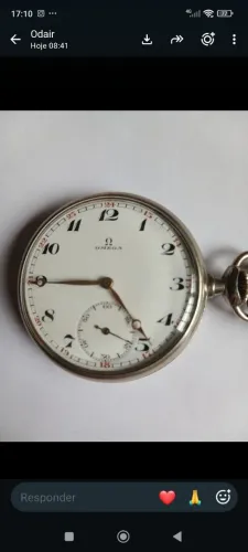 RELÓGIO ANTIGO DE BOLSO ÔMEGA