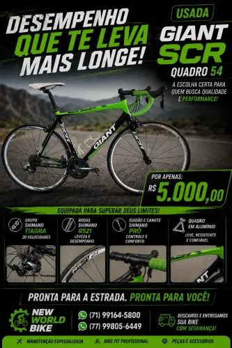 Bicicleta Speed Giant SCR 54
