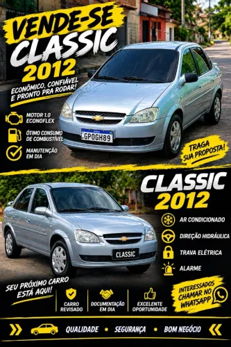 Chevrolet Classic Life/ls 1.0 VHC Flexp. 4P 2012