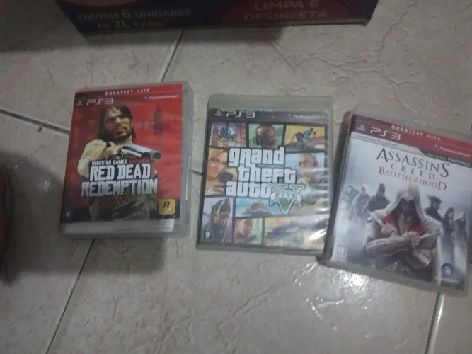 Lote de jogos PlayStation 3