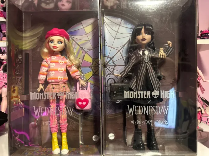 Wandinha e Enid monster high 
