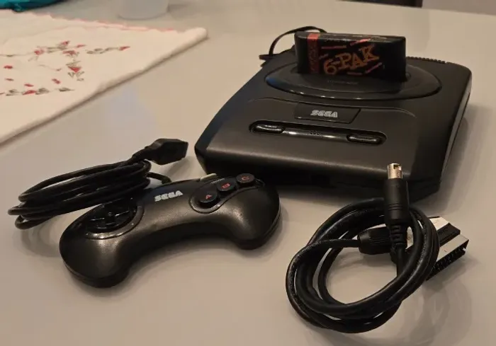 Mega Drive III (Sega) Completo + Cabo RGB ? Testado