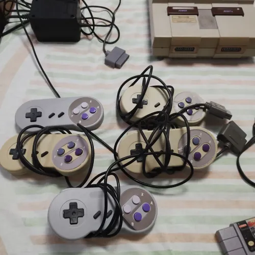 SNES COMPLETO SEM CARTUCHO 