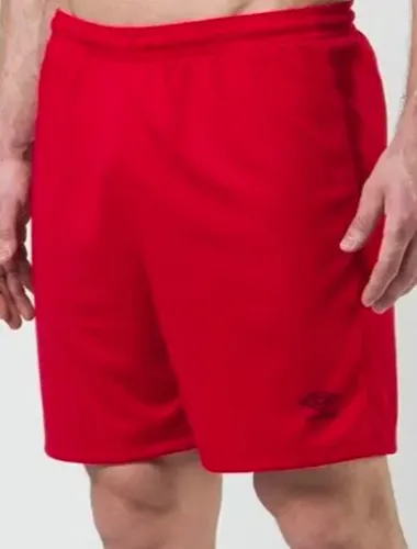 Calção Umbro vermelho juvenil 14A