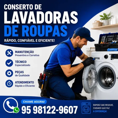 Técnico concerto máquina de lavar roupa, lavar e seca