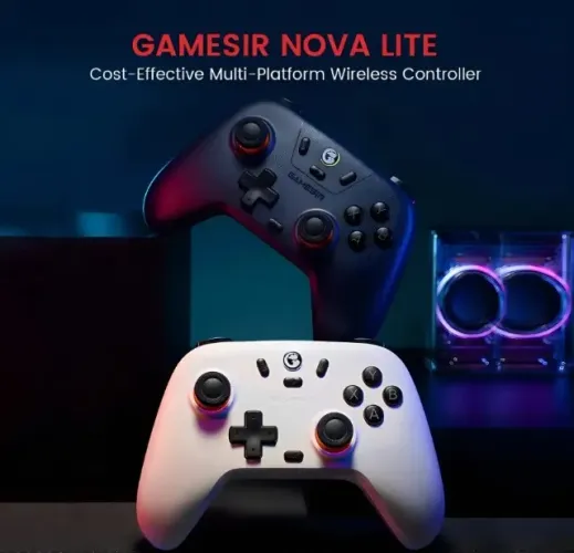 Controle Gamesir T4 Nova Lite Sem Fio Para Pc Switch Android Ios Steam Hall Effect Cor Spa
