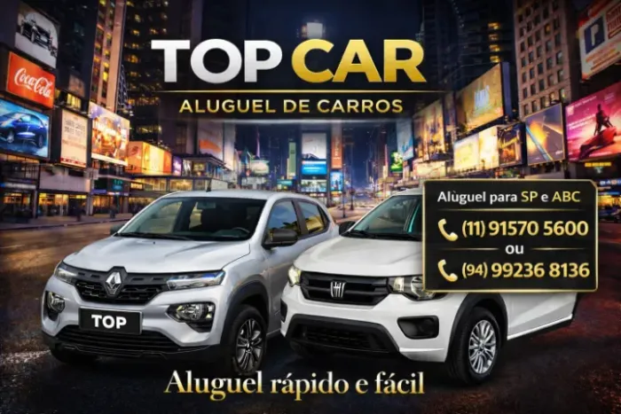 ALUGUEL DE VEICULOS PARA MOTORISTAS DE APP