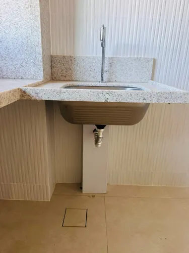 Bancada com tanque 