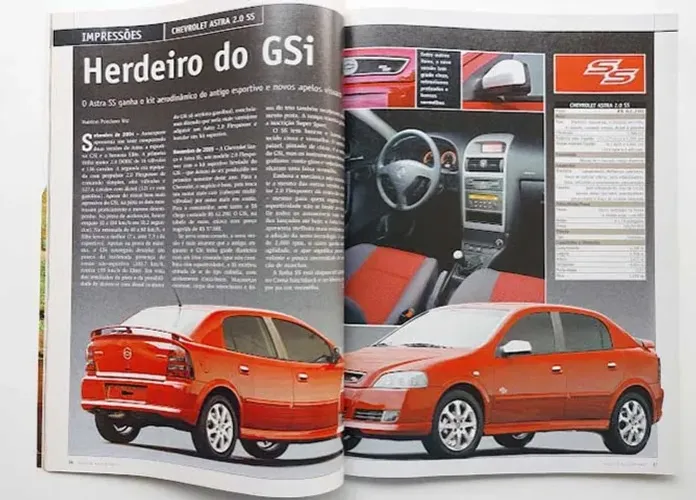 Revista Auto Esporte - Astra SS 2006