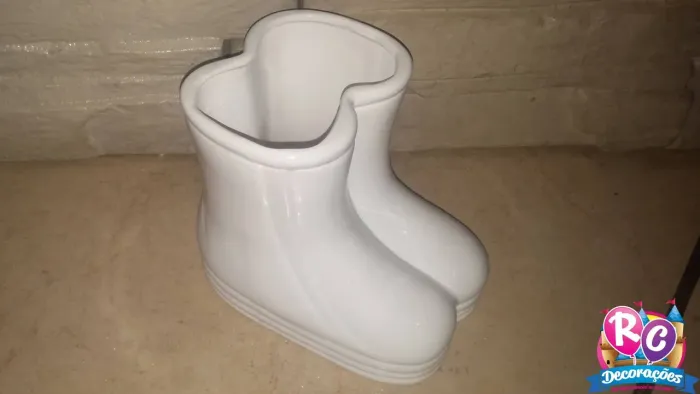Botinha porcelana (cada)