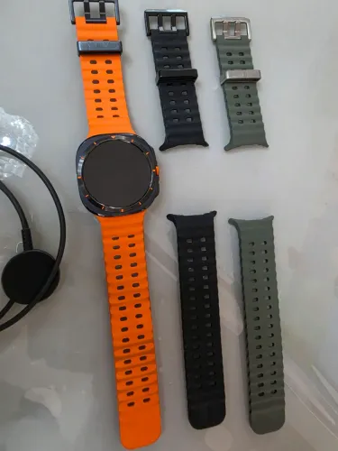 Samsung Galaxy Watch Ultra 47mm + Carregador original + 3 Pulseiras