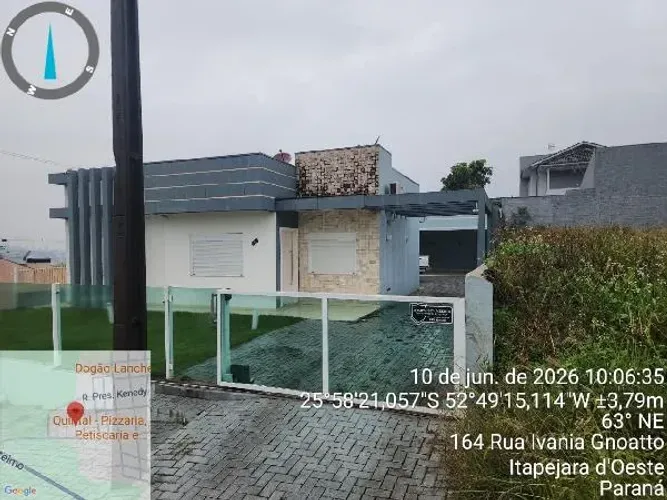 Imóvel bem localizado Casa no Industrial I, Itapejara D'oeste - PR, Nº 370, 3 quartos, 1