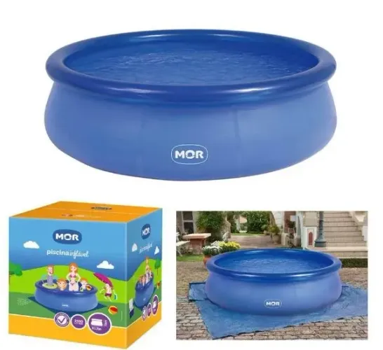 Piscina Inflável Mor 3.400 Litros