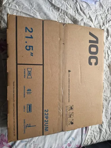 MONITOR AOC P22P2UM PIVOT AJUSTE ALTURA ROTAÇÃO INCLINAÇÃO HMDI VGA DISPLAYPORT
