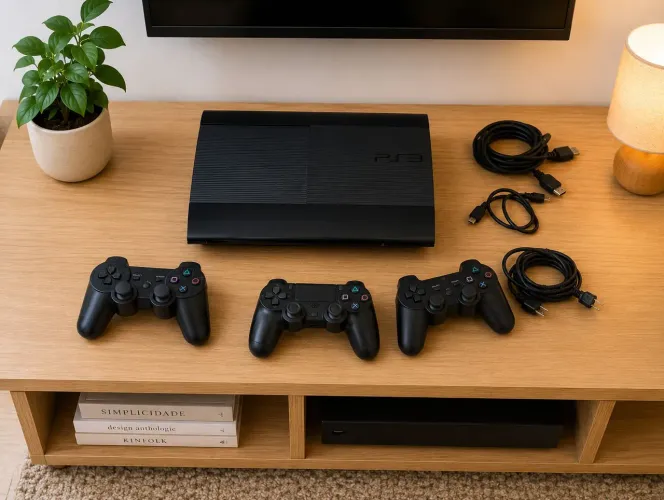 Playstation 3 Super Slim Desbloqueado + de 17 mil Jogos Para Baixar