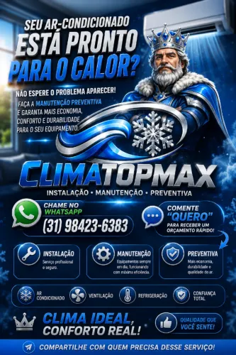 Instalação e limpeza manutenção de ar condicionado 