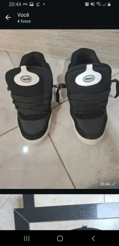Tenis masculino novíssimo, hockj puff