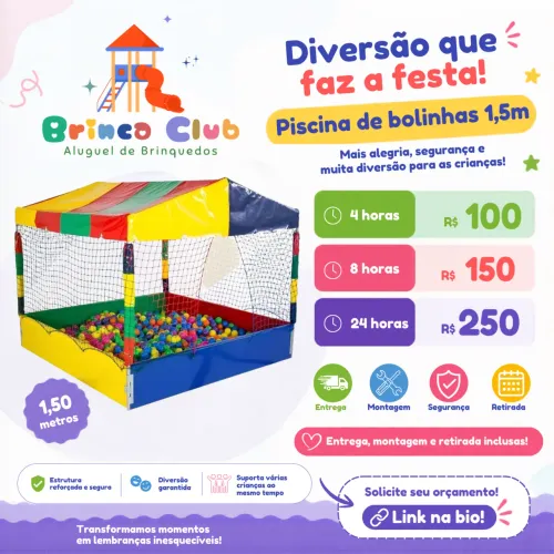 Aluguel de brinquedos para festa