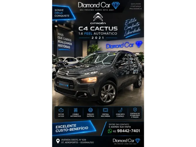 Citroen C4 Cactus Feel 1.6 16V Flex Aut. 2021