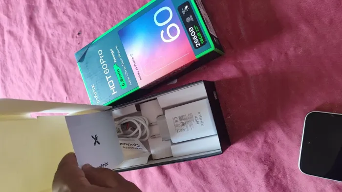 Celular infinix hot 60 PRO 256 GB ZERO 