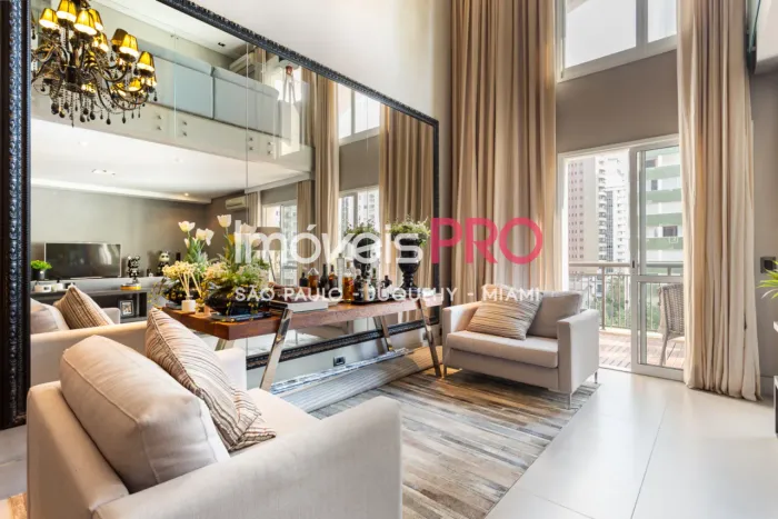 Apartamento duplex em Moema Pássaros com 2 suítes com renda