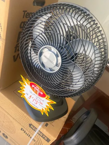VENTILADOR OSC MESA TURBO 6P 30CM PR 220V PREMIUM VENTISOL