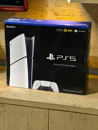 Único ! PS5 SLIM 1TB | DIGITAL | SEMINOVO | Na Garantia + Nota