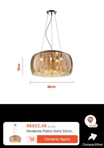 Lustre pendente