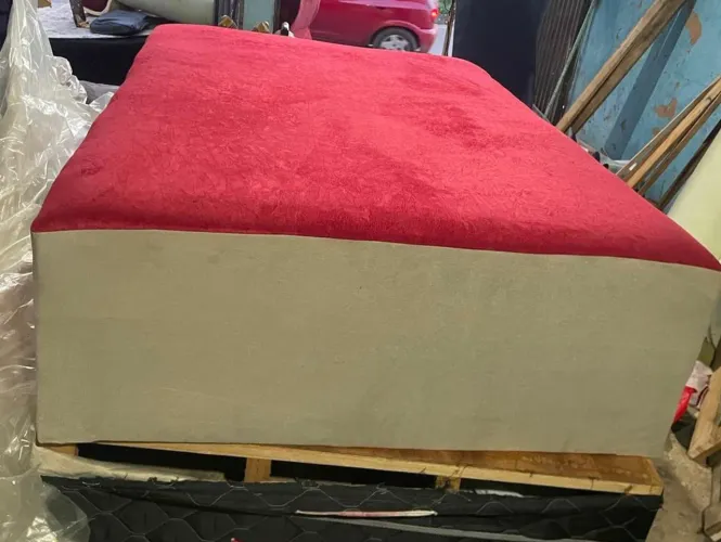 Cama box de casal espuma 3D qualidade preço justo 
