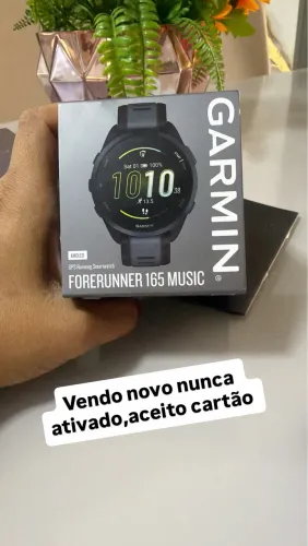 Relógio garmim nunca ativada novo