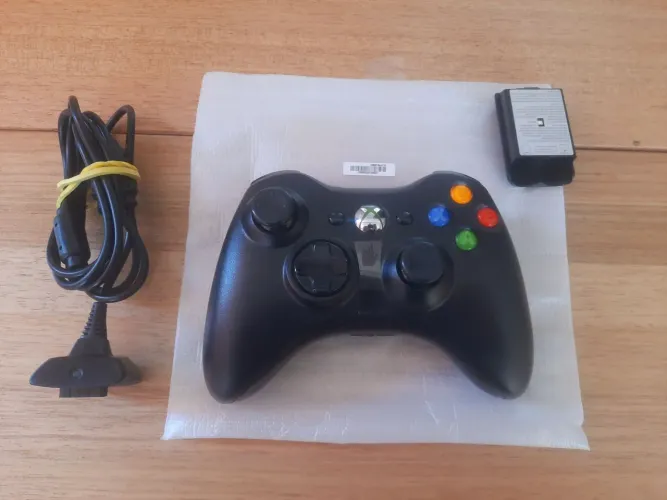 Controle Preto Original - Xbox 360