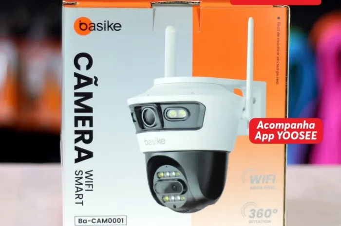 Câmera de segurança smart wi-fi 