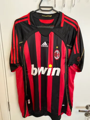 Camisa retrô Milan 2007 Home Kaká