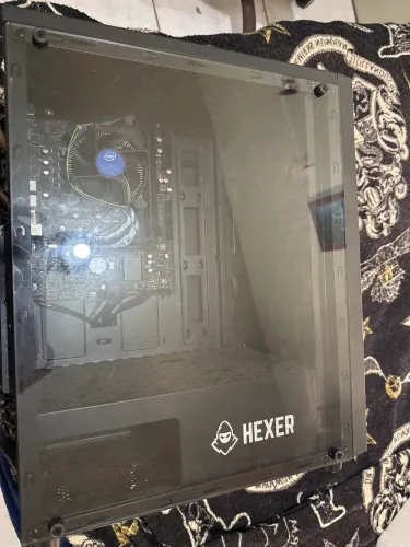 Gabinete+ processador+ placa mãe