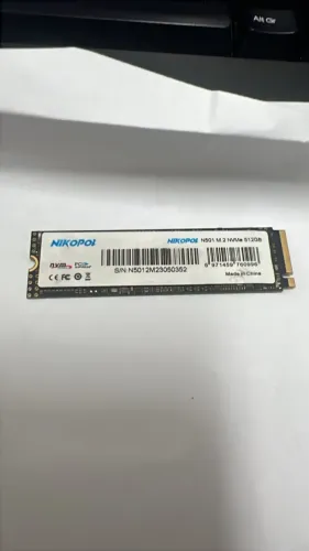 SSD NVMe M.2 512GB Ultra Rápido (Perfeito Estado)