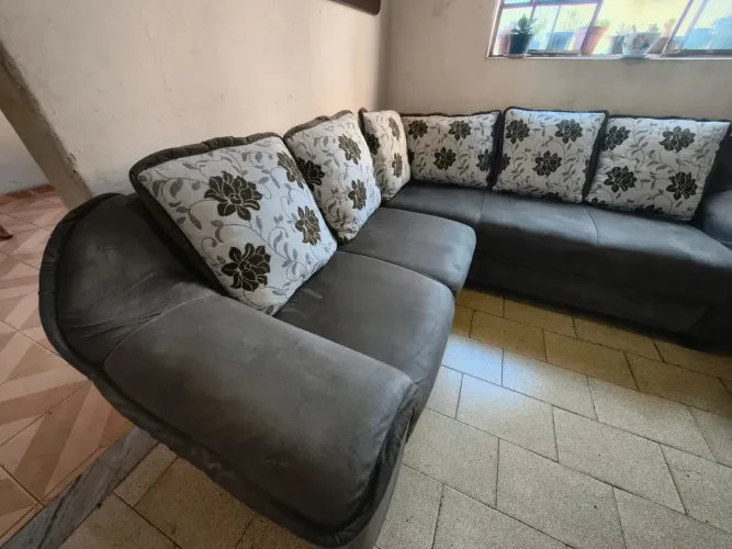Sofá de Canto Moderno Impecavel
