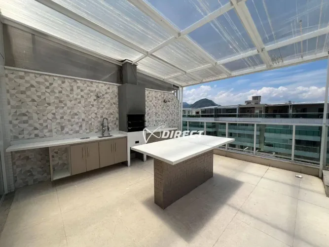 PRIVATE: Excelente cobertura duplex, 195m², sala ampla, varandas, 4 suítes, elevador até 2