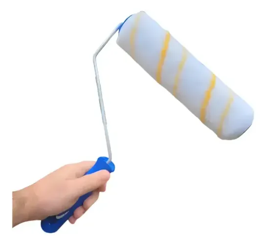 Rolo Lã Tigre Antirrespingo 23cm com Suporte 