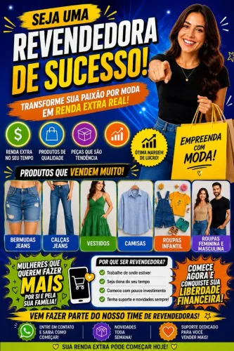 PROCURA-SE REVENDEDORA
