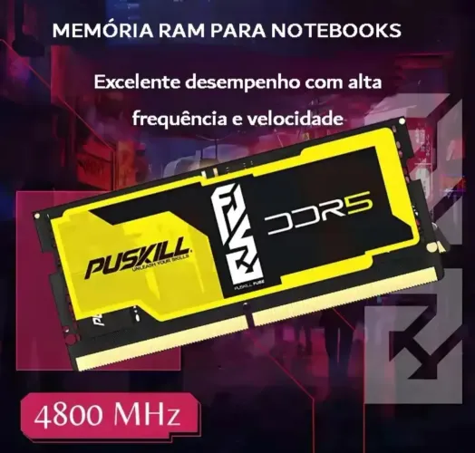 Memória RAM DDR5 Notebook