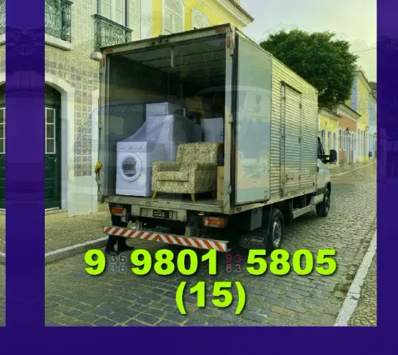 Carreto para sua mudança: frete em JARDIM MARAVILHA, MORADA DO SOL, SANTO ANTÔNIO!
