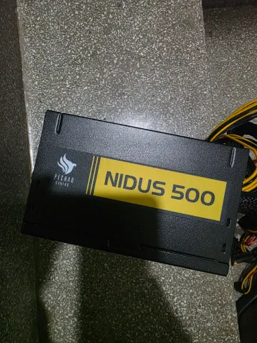 Fonte Pichau Nidus 500 funcionando perfeitamente 